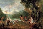 Pilgrimage to the island of cythera, Jean-Antoine Watteau